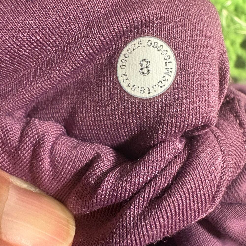 Lululemon InStill High Rise Tight 25” Vintage Plum Leggings Est Size 8 - Picture 5 of 5